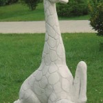 Zürafa Heykeli Beton