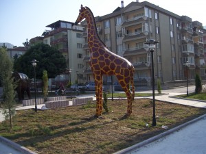 Zürafa Maketi